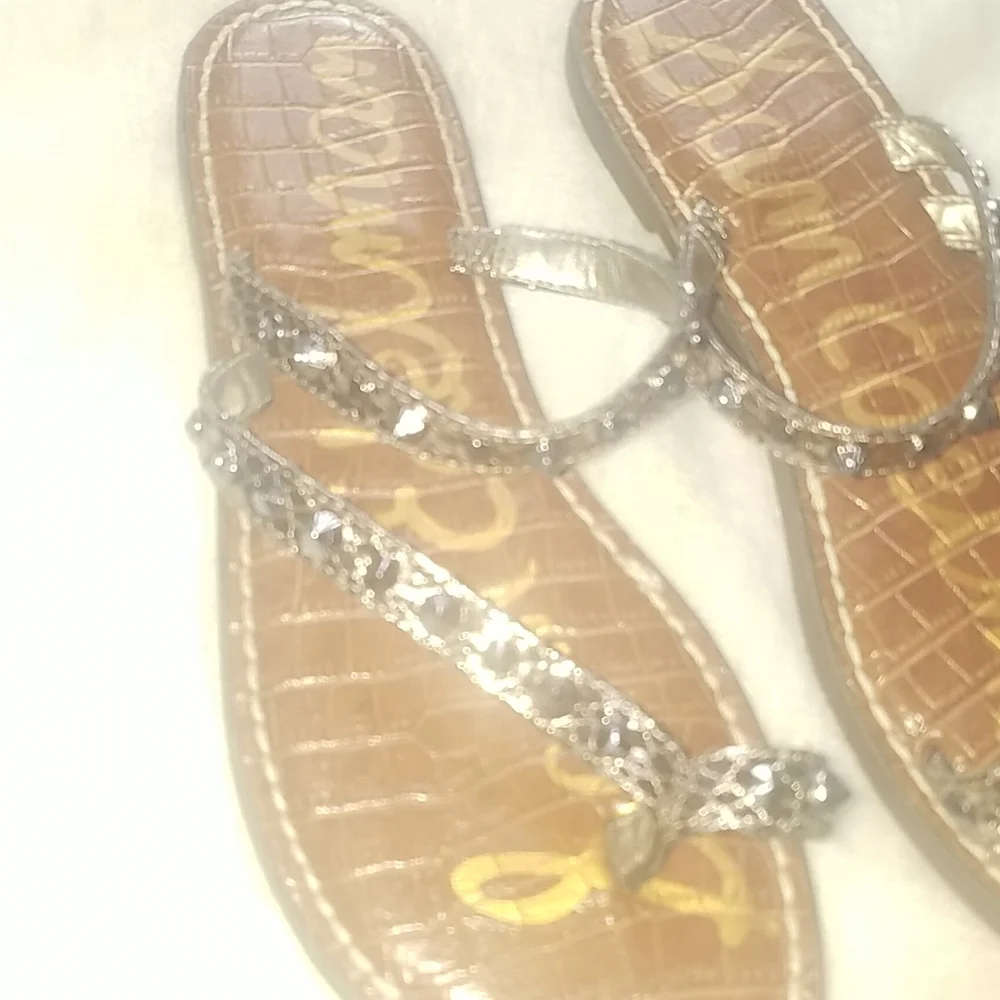 Sam Edelmen embellished sandals - Picture 2 of 3